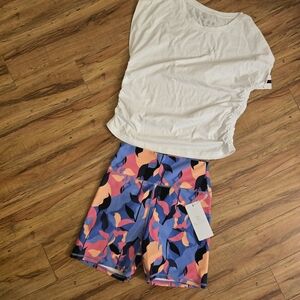 Workout Bundle, Balance Collective,  Colorful Women's Patterned Shorts